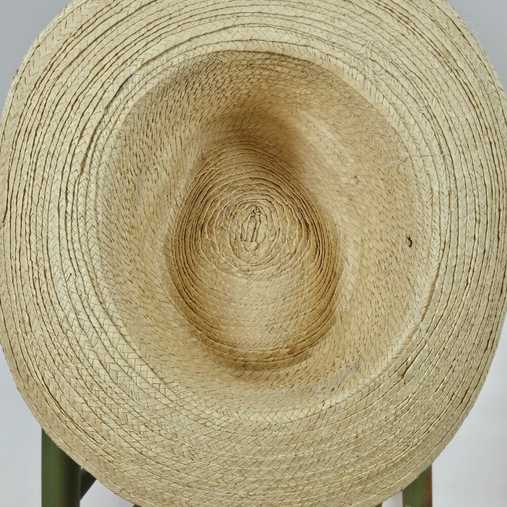 Authentic Handmade Panama-Style Straw Hat - Picture 4 of 4